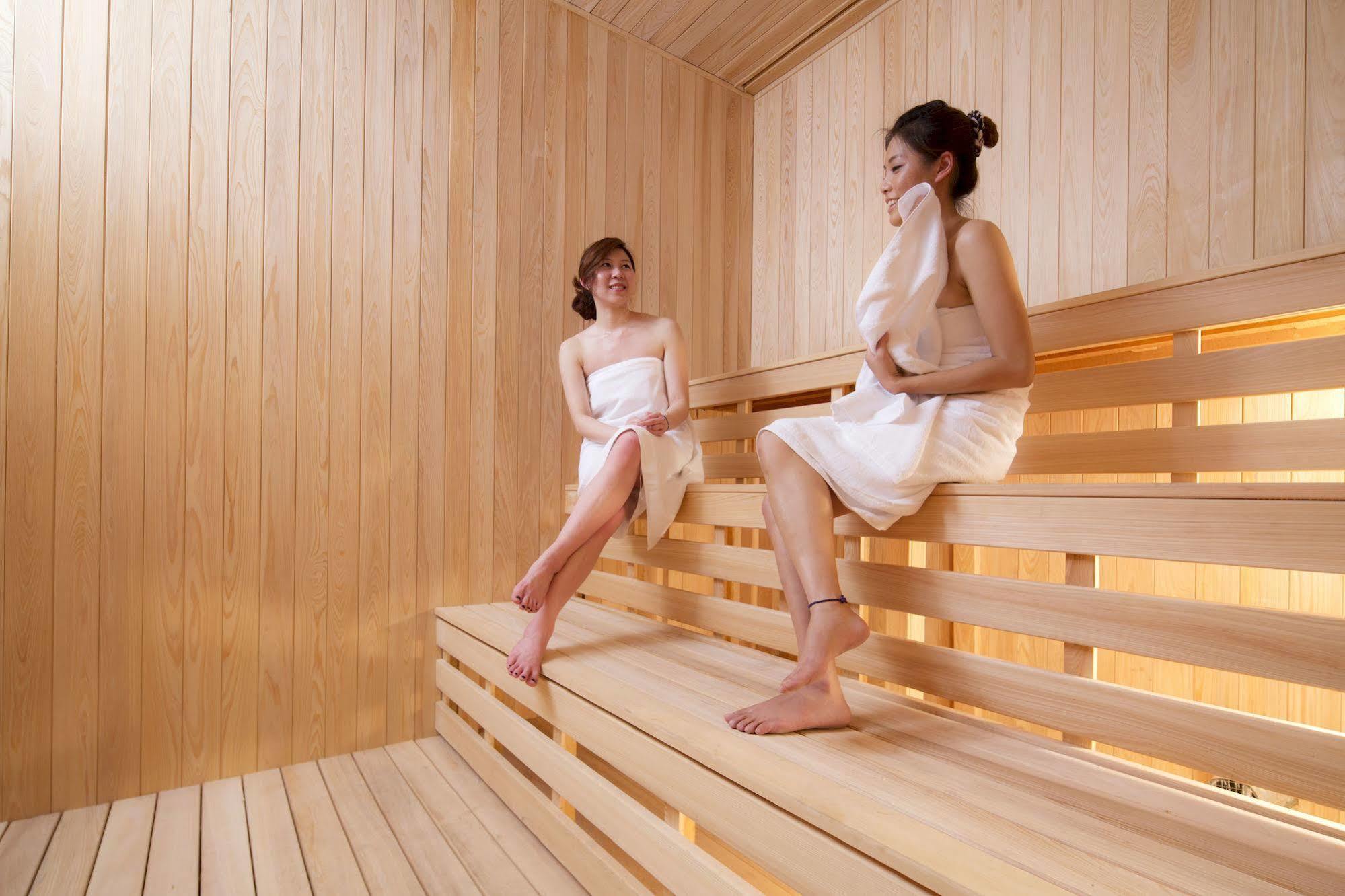 The Lin Hotel Taichung Exterior foto Sauna