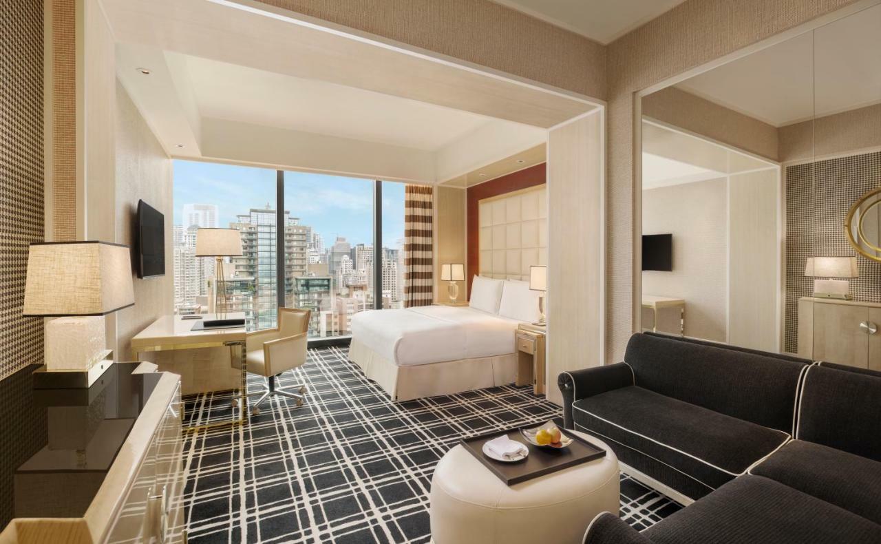 The Lin Hotel Taichung Exterior foto A guest room at the hotel